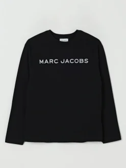 T-shirt Little Marc Jacobs in cotone con logo