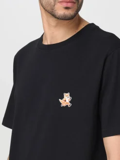 T-shirt Maison Kitsuné con mini logo