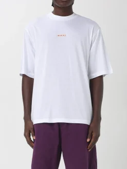 T-shirt Marni in cotone con logo