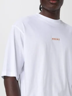 T-shirt Marni in cotone con logo