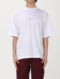 T-shirt Marni in cotone con logo