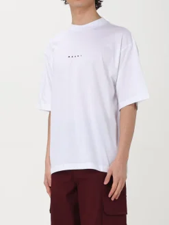T-shirt Marni in cotone con logo