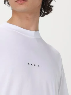T-shirt Marni in cotone con logo