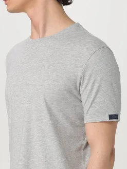 T-shirt minimal Fay in cotone