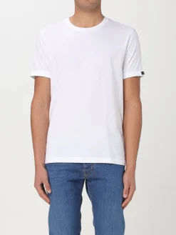 T-shirt minimal Fay in cotone