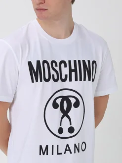 T-shirt Moschino Couture in cotone con logo