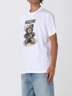 T-shirt Moschino Couture in cotone con logo