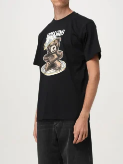 T-shirt Moschino Couture in cotone con logo