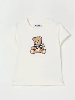 T-shirt Moschino in cotone con logo Teddy
