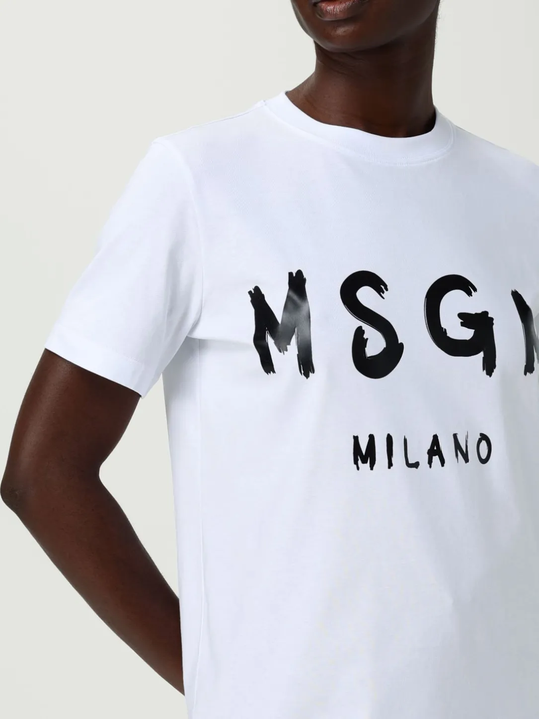 T-shirt MSGM in cotone con logo