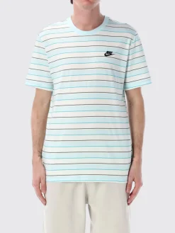 T-shirt Nike in cotone a righe