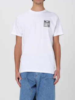 T-shirt Obey in cotone con logo