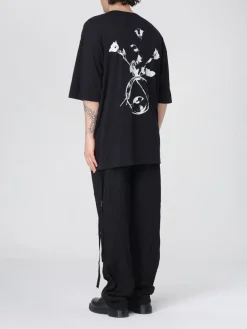 T-shirt over Ann Demeulemeester stampata