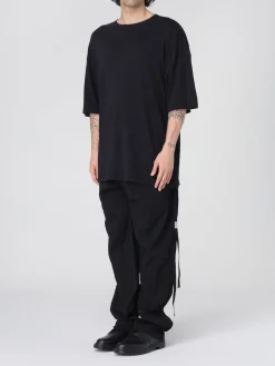 T-shirt over Ann Demeulemeester stampata