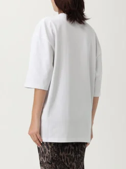 T-shirt over in cotone con logo Fiorucci