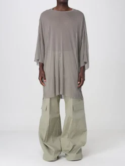 T-shirt oversize in viscosa Rick Owens
