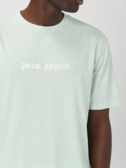 T-shirt Palm Angels in cotone con logo