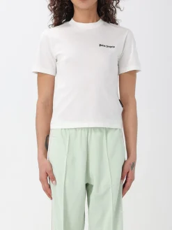 T-shirt Palm Angels in cotone con logo