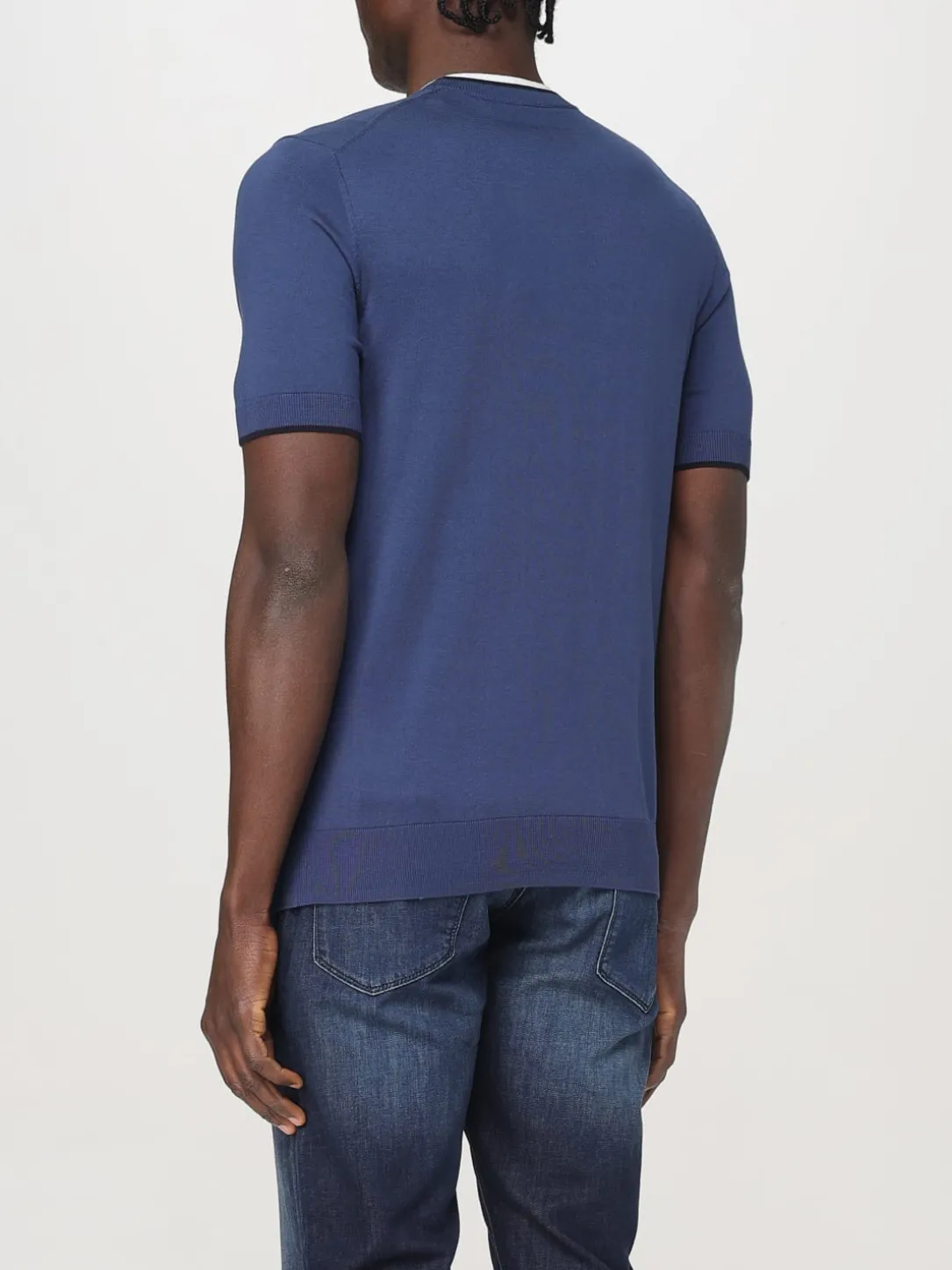 T-shirt Paolo Pecora in cotone e seta