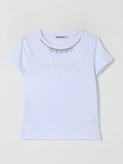 T-shirt Patrizia Pepe in cotone stretch con dettaglio gioiello