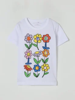 T-shirt Stella McCartney Kids in cotone con logo