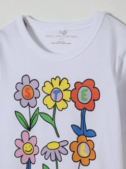 T-shirt Stella McCartney Kids in cotone con logo