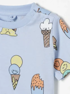 T-shirt Stella McCartney Kids in cotone con stampa