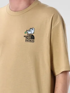 T-shirt The North Face in cotone con stampa posteriore