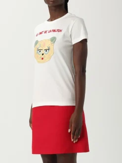 T-shirt Valentino in cotone con ricamo