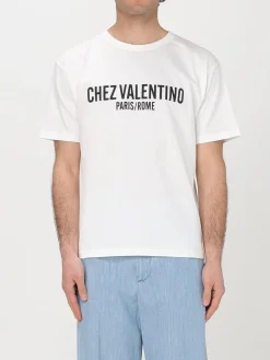 T-shirt Valentino in cotone con logo