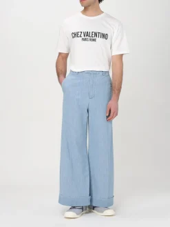 T-shirt Valentino in cotone con logo