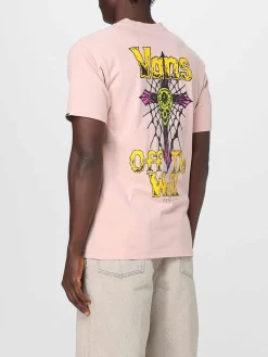 T-shirt Vans in cotone con stampa logo