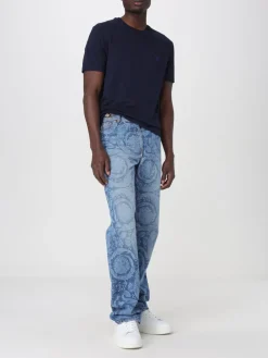 T-shirt Versace in cotone con Medusa