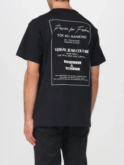 T-shirt Versace Jeans Couture in cotone con logo