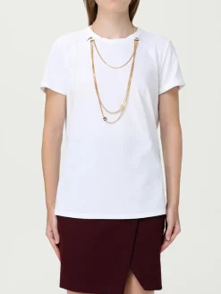 T-shit in cotone con gioiello Elisabetta Frachi