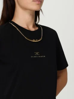 T-shit in cotone con gioiello Elisabetta Frachi