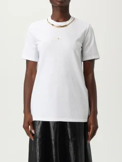 T-shit in cotone con gioiello Elisabetta Frachi