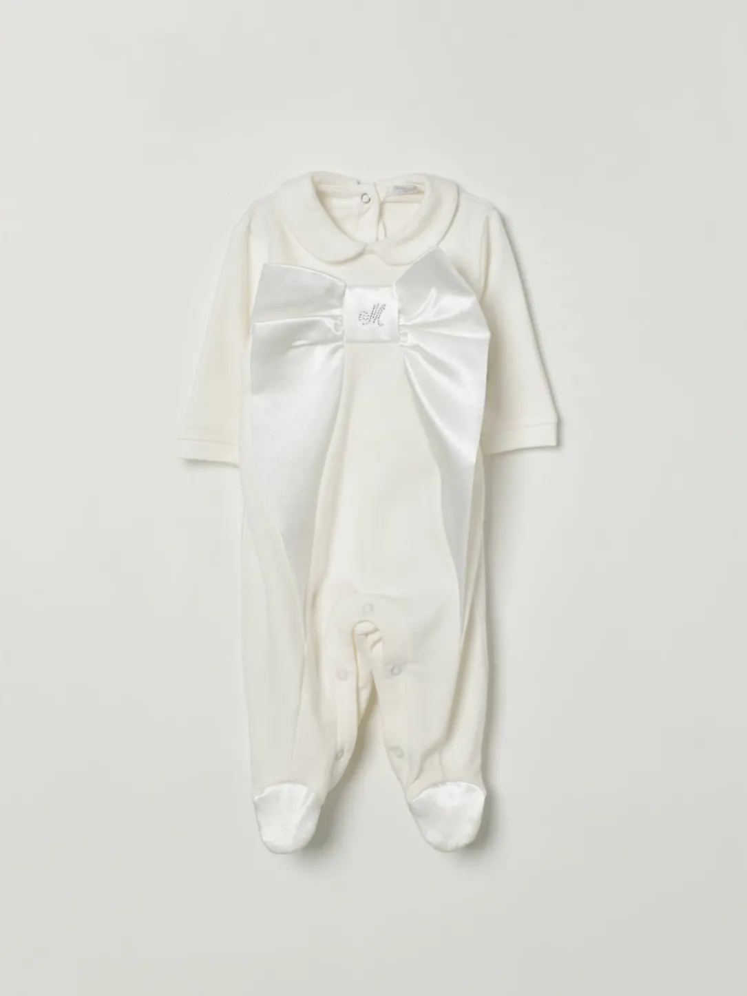 Tuta con maxi fiocco Monnalisa