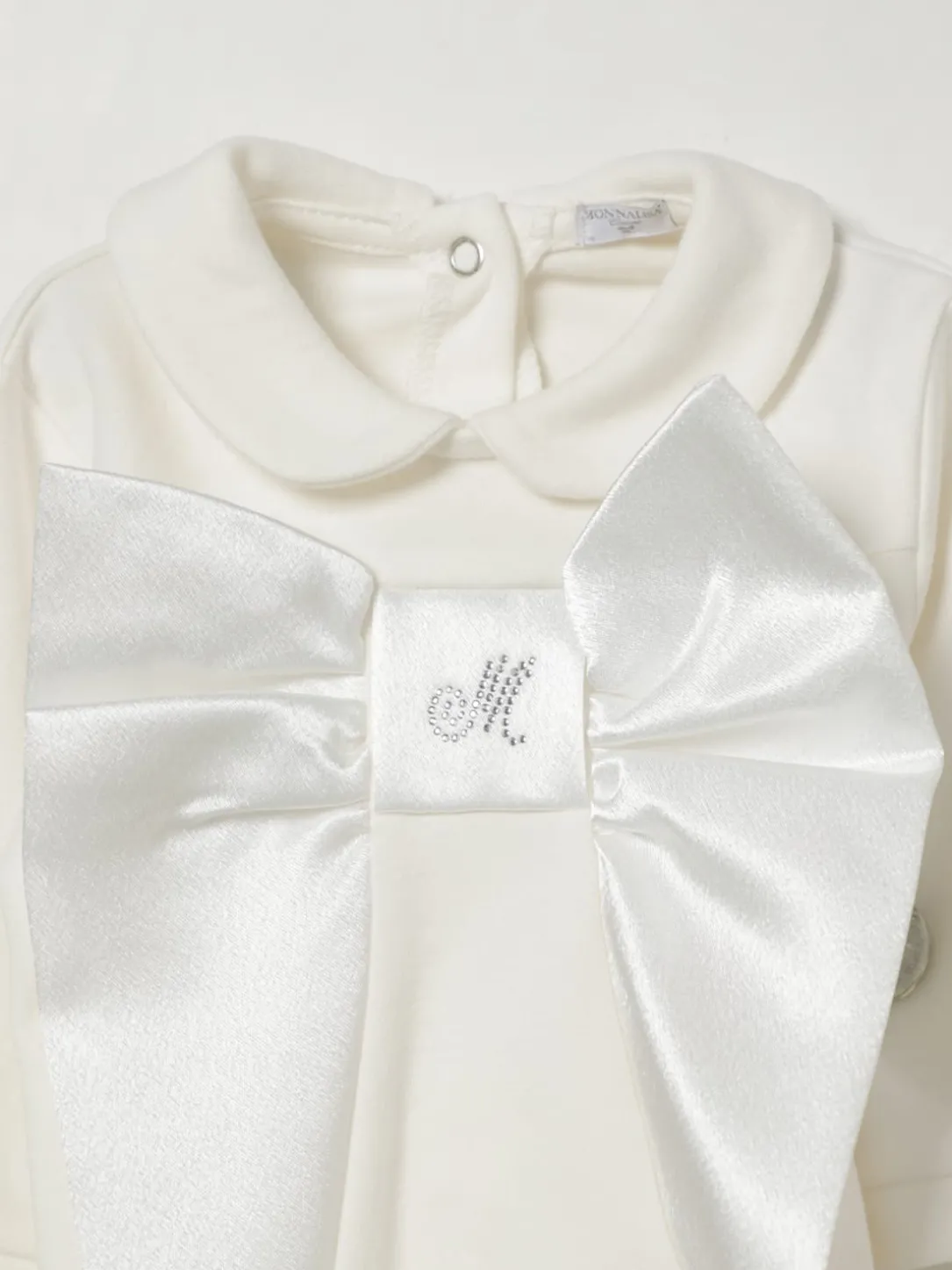 Tuta con maxi fiocco Monnalisa