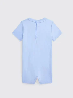 Tuta corta in cotone Bear Polo Ralph Lauren