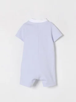 Tuta corta in cotone con logo Givenchy