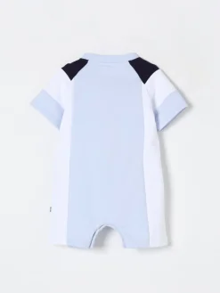 Tuta in cotone con logo Boss