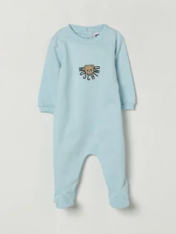 Tuta in cotone con logo Moschino