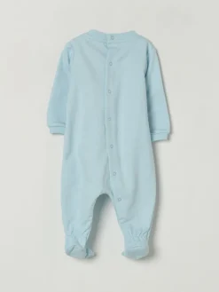 Tuta in cotone con logo Moschino