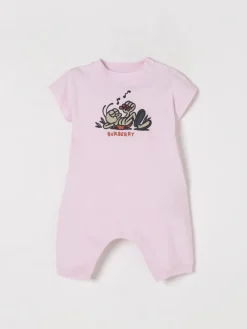 Tuta in cotone con stampa grafica Bee Burberry