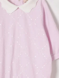 Tuta in cotone Elisabetta Franchi La Mia Bambina