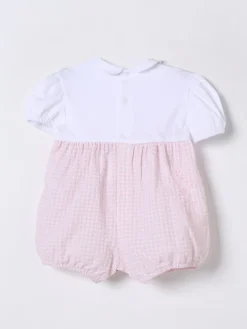 Tuta in cotone Il Gufo a quadretti