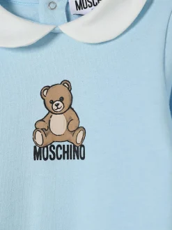 Tuta in cotone Teddy Moschino