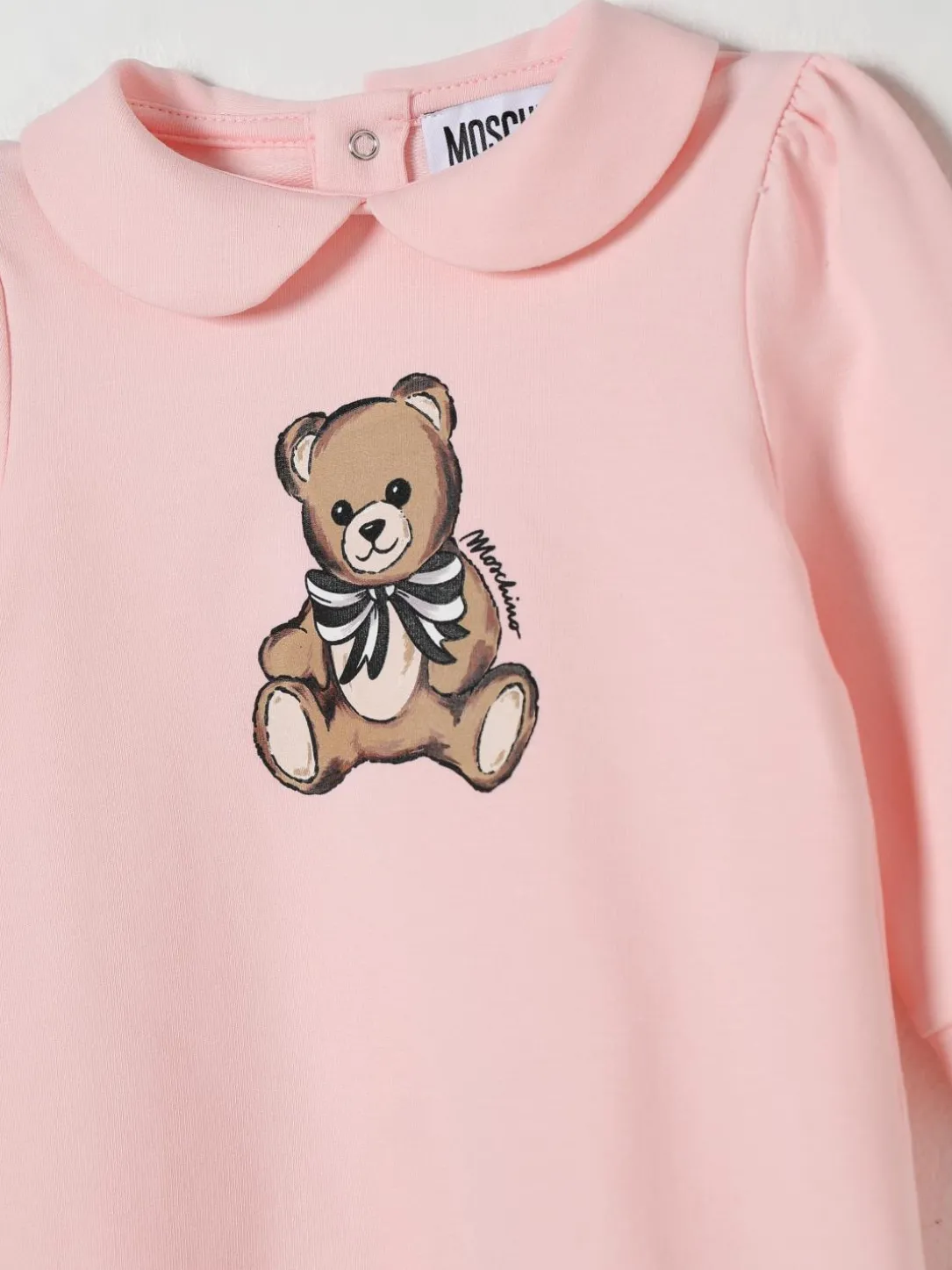 Tuta in cotone Teddy Moschino