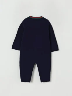 Tuta in cotone Web Gucci